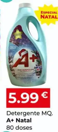 Miranda Supermercados Detergente MQ. A+ Natal promoção