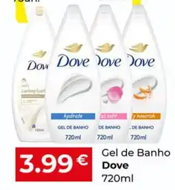 Miranda Supermercados Gel de Banho Dove promoção