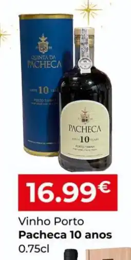 Miranda Supermercados Vinho Porto Pacheca 10 anos promoção