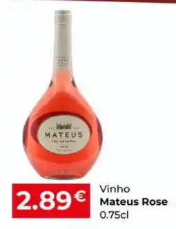 Miranda Supermercados Vinho Mateus Rose promoção