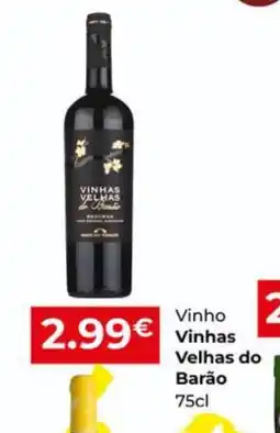 Miranda Supermercados Vinho Vinhas Velhas do Barão promoção