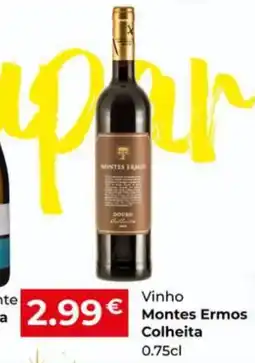 Miranda Supermercados Vinho Montes Ermos Colheita promoção