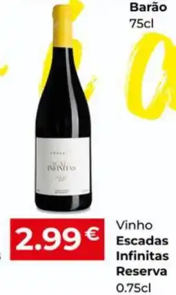 Miranda Supermercados Vinho Escadas Infinitas Reserva promoção