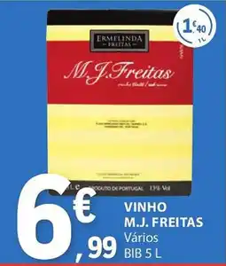 E.Leclerc Vinho m.j. freitas vários promoção