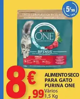 E.Leclerc Alimento seco para gato purina one promoção