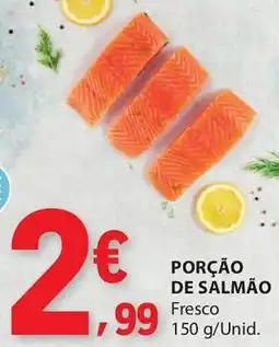 E.Leclerc Porção de salmão promoção