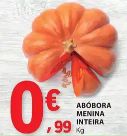 E.Leclerc Abóbora menina inteira promoção