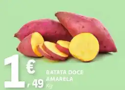 E.Leclerc Batata doce amarela promoção