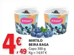 E.Leclerc Mirtilo beira baga copo promoção