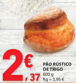 E.Leclerc Pão rústico de trigo promoção