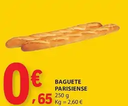 E.Leclerc Baguete parisiense promoção