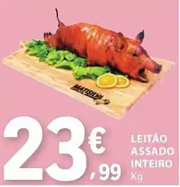 E.Leclerc Leitão assado inteiro promoção