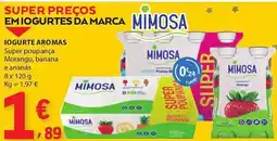 E.Leclerc Iogurte aromas mimosa promoção