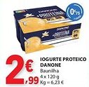 E.Leclerc Iogurte proteico danone promoção