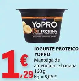 E.Leclerc Iogurte proteico yopro promoção