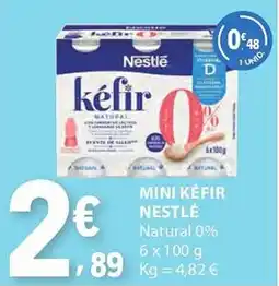 E.Leclerc Mini kéfir nestlé promoção
