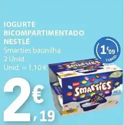E.Leclerc Iogurte bicompartimentado nestlé promoção