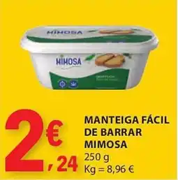 E.Leclerc Manteiga fácil de barrar minosa promoção