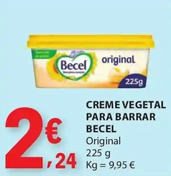 E.Leclerc Creme vegetal para barrar becel promoção