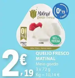 E.Leclerc Queijo fresco matinal promoção