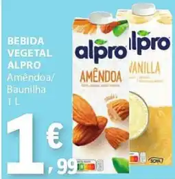 E.Leclerc Bebida vegetal alpro promoção