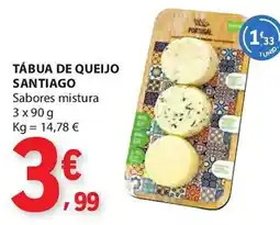 E.Leclerc Tábua de queijo santiago promoção