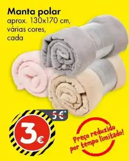 TEDi Manta polar promoção