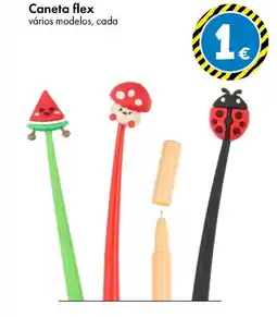 TEDi Caneta flex vários modelos, cada promoção