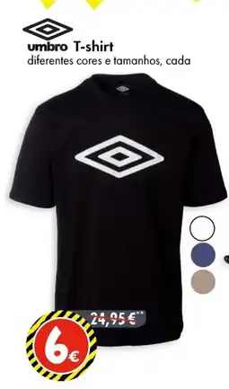 TEDi umbro T-shirt promoção