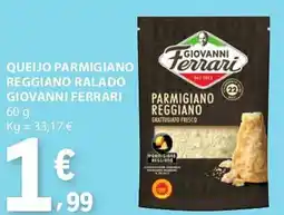 E.Leclerc Queijo parmigiano reggiano ralado giovanni ferrari promoção