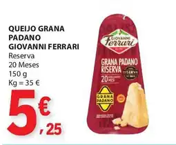 E.Leclerc Queijo grana padano giovanni ferrari promoção