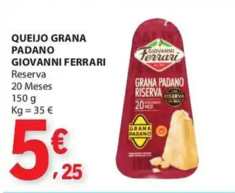 E.Leclerc Queijo grana padano giovanni ferrari promoção
