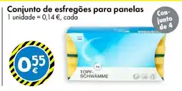 TEDi Conjunto de esfregões para panelas promoção