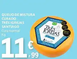 E.Leclerc Queijo de mistura curado três igrejas santiago cura normal promoção