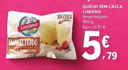 E.Leclerc Queijo sem casca limiano amanteigado promoção