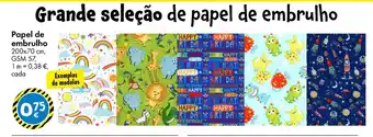 TEDi Papel de embrulho promoção