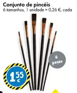 TEDi Conjunto de pincéis promoção