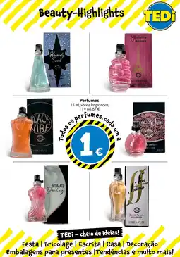 TEDi Perfumes promoção