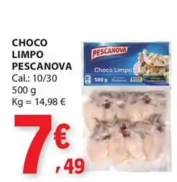 E.Leclerc Choco limpo pescanova promoção