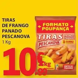E.Leclerc Tiras de frango panado pescanova promoção