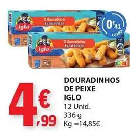 E.Leclerc Douradinhos de peixe iglo promoção