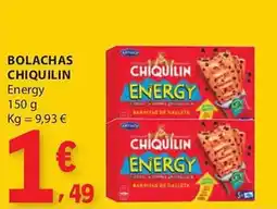 E.Leclerc Bolachas chiquilin energy promoção