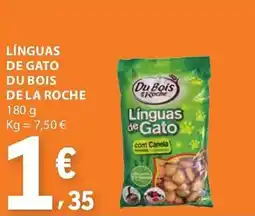 E.Leclerc Línguas de gato dubois de la roche promoção