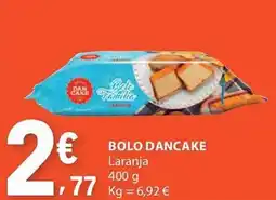 E.Leclerc Bolo dancake laranja promoção