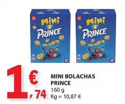 E.Leclerc Mini bolachas prince promoção