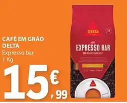 E.Leclerc Café em grão delta expresso bar promoção