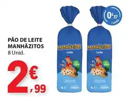 E.Leclerc Pão de leite manhãzitos promoção