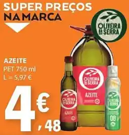 E.Leclerc Azeite oliveira serra pet promoção