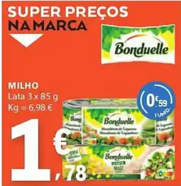 E.Leclerc Milho bonduelle promoção
