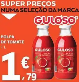 E.Leclerc Polpa de tomate guloso promoção